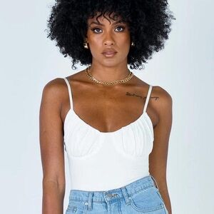 Princess Polly White Bodysuit